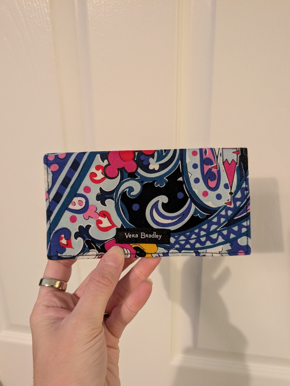 Vera Bradley x Disney Parks Mickey's Whimsical Paisley Wallet